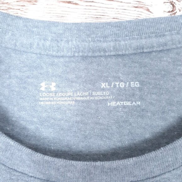 Under Armour Mens Shirt XL Detroit Short Sleeved Tee 30A - Picture 3 of 4